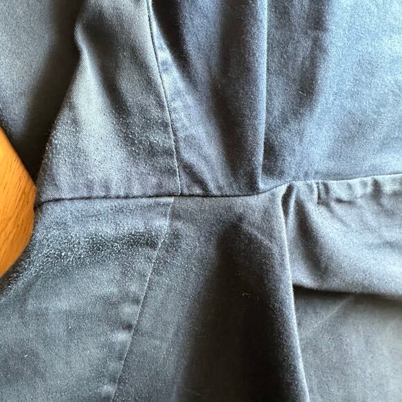 Lauren Ralph Lauren Women's‎ 16 Blue Flat Front Chino Shorts Preppy Classic - Picture 8 of 10